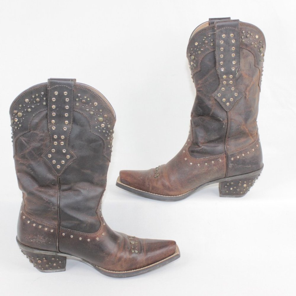 Ariat #10006850 Rhinestone Studded Sassy Cowgirl Western Boots Women's Size 6.5B